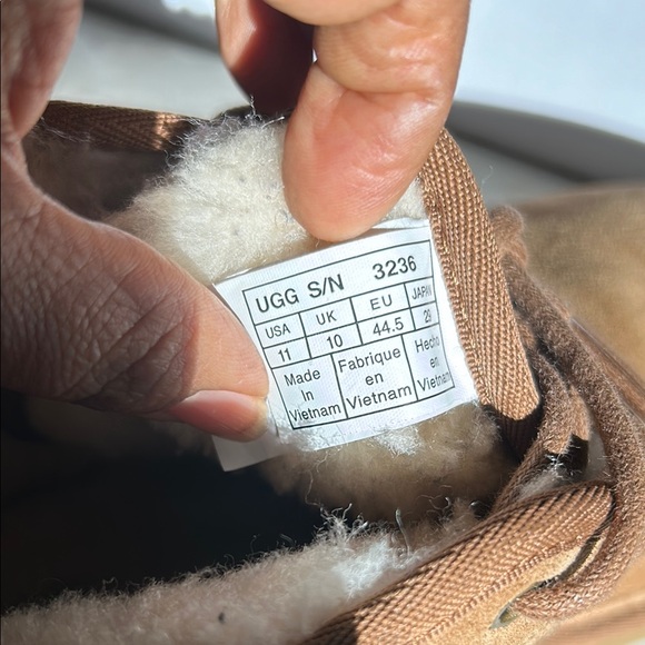 UGG Tan Suede Chukka Boots - Picture 5 of 6